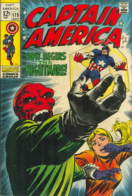 Captain America #115, the Red Skull and the Cosmic Cube