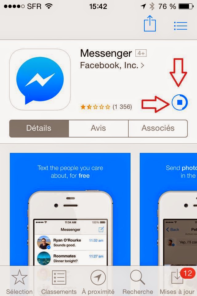 طريقة تخطى رسالة Facebook Messenger التى تلزم استخدم التطبيق من اجل الشات 