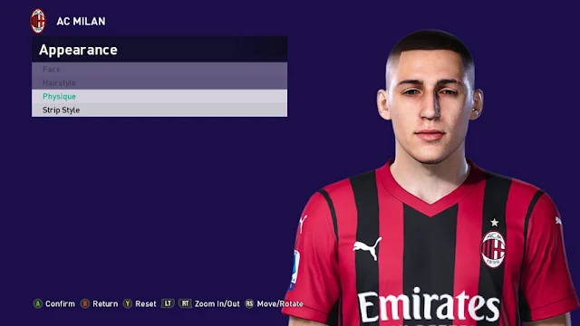 Faces Marko Lazetić For eFootball PES 2021