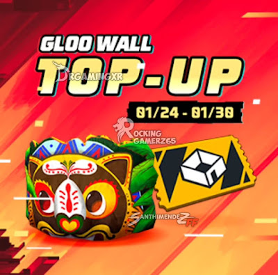 Free Fire Gloo Wall Top-Up Event