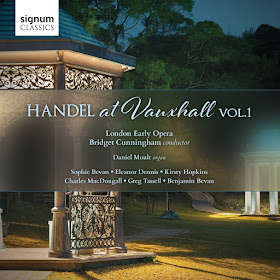 Handel at Vauxhall - London Early Opera, Bridget Cunningham - Signum Records