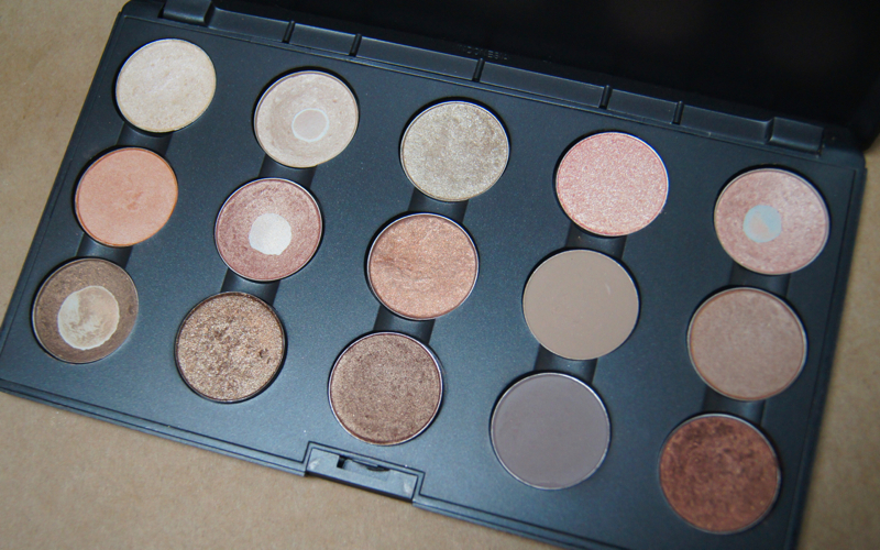 mac eyeshadow collection review swatches neutral palette