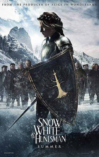 snow white and the huntsman, movie poster