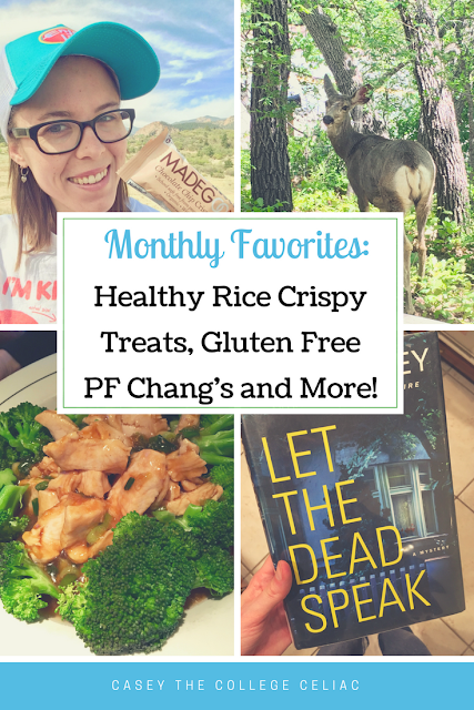  May was also the kickoff calendar month I was dorsum inwards Colorado Gluten Free Monthly Favorites: Healthy Rice Crispy Treats, PF Chang's together with More