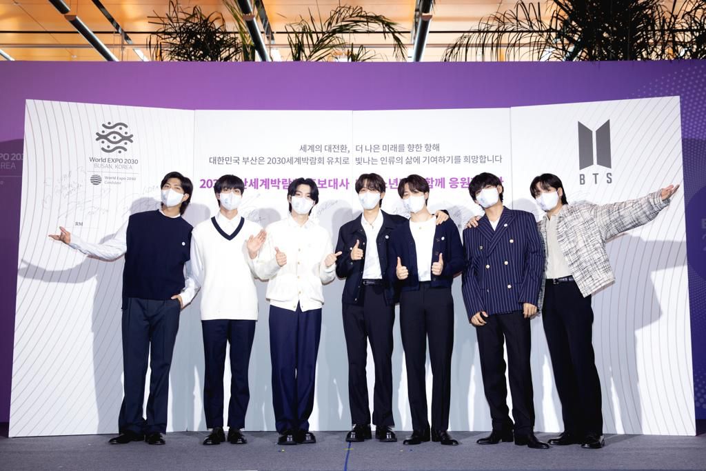 BTS Officially Appointed as Ambassadors for World Expo 2030 Busan –  Billboard