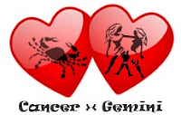 Asmara Gemini dengan Cancer