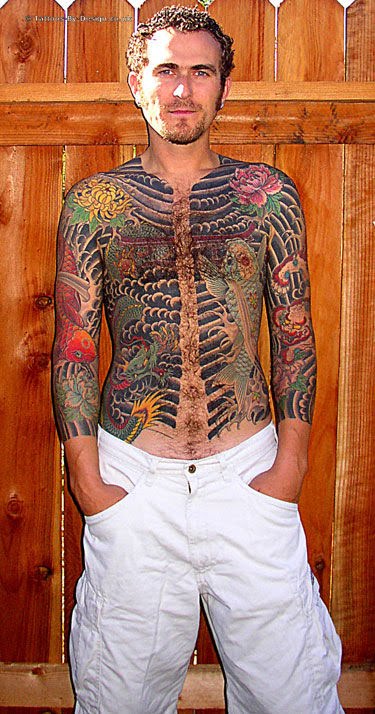 Dennis Avner body modification consisting of tattoos silicon implants in