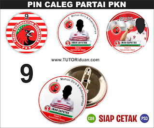 Desain PIN Caleg Partai PKN 2024