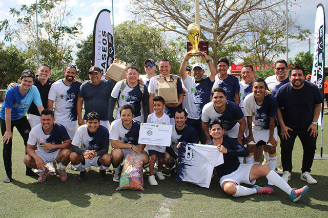 La SSP se corona campeón en el Torneo de Futbol Rápido Interdependencias