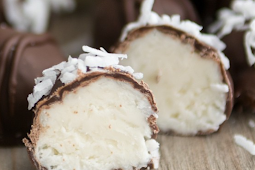 COCONUT CREAM TRUFFLES