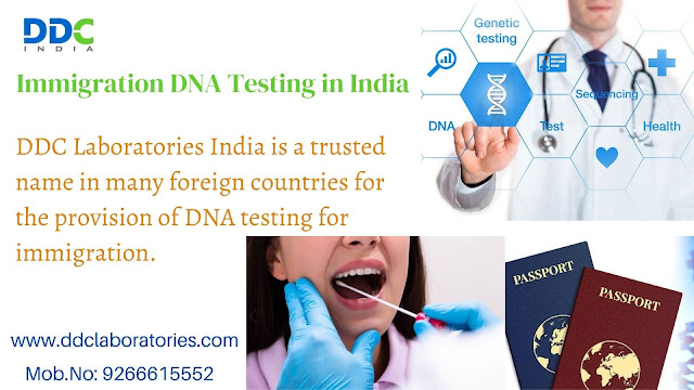 DNA Testing for Immigration| Immigration DNA Testing in India