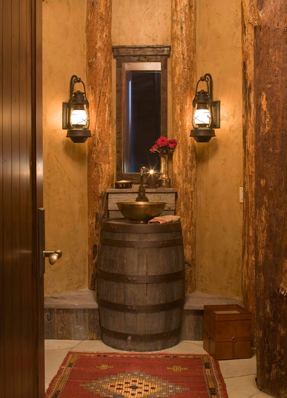 As we noted before, powder rooms offer a space to have fun and take  title=