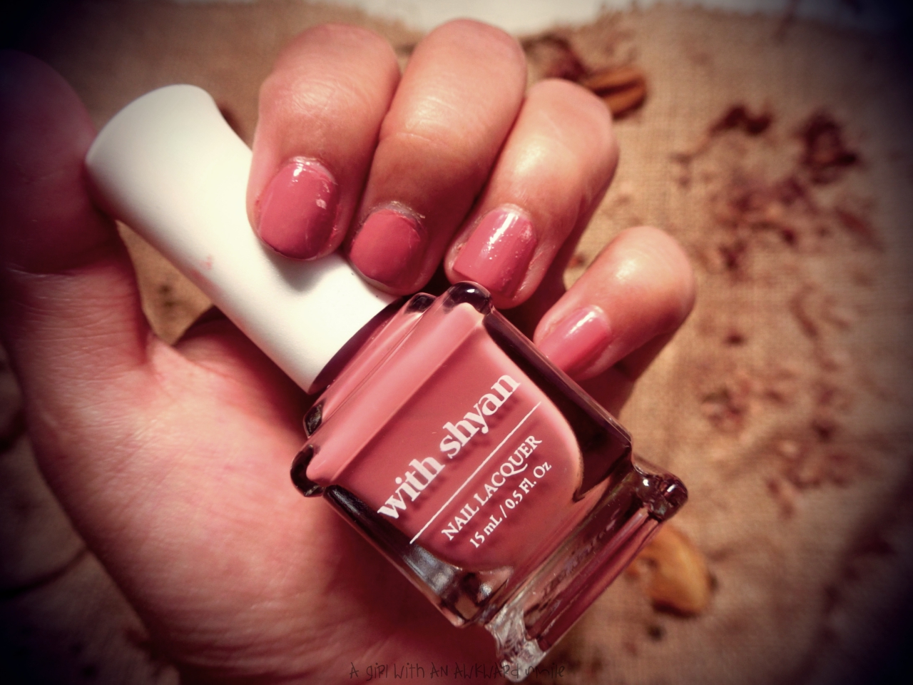 With Shyan Nail Lacquer Solid Line #Hello Autumn -Althea korea