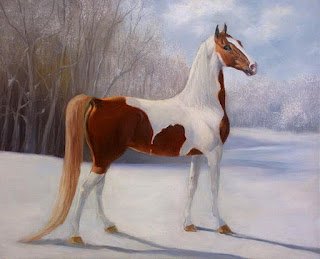 Pinturas Oleo Sobre Caballos