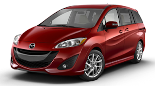 2013 Mazda 5 zeal red mica