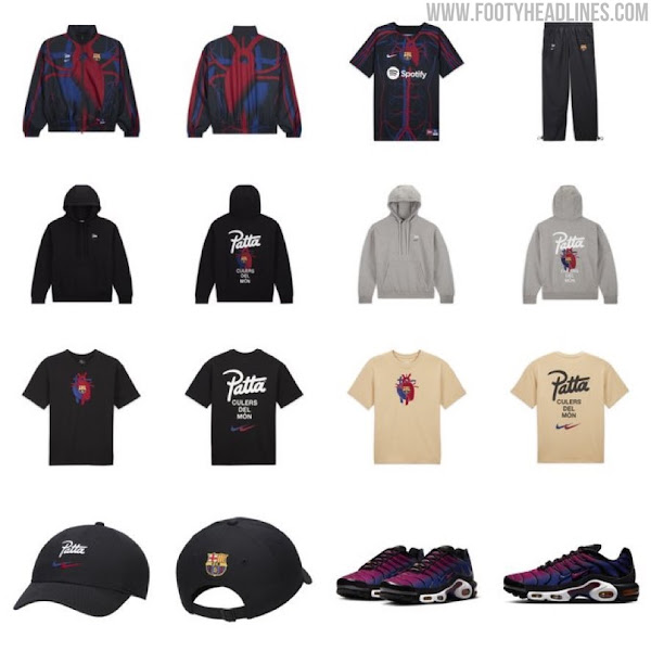Patta x FC Barcelona x Nike Collection Release Info