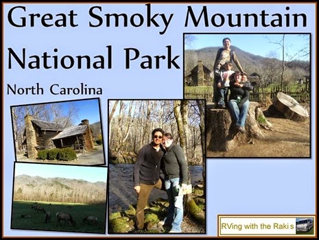 Live your life, our family motto.  Here are some amazing things we did during our RV vacation between workamping jobs. RVing with the Rakis - Great Smoky Mountain National Park