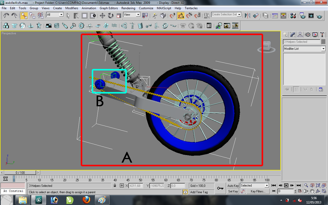 COBA COBA MEMBUAT ANIMASI SUSPENSI 3DS MAX