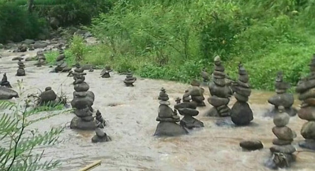 Akhir Kisah Tumpukan Batu Misterius di Aliran Sungai Cibojong