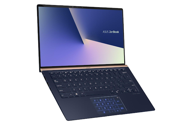 ASUS Zenbook numpad touchpad