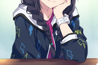 Anime girls with beanies