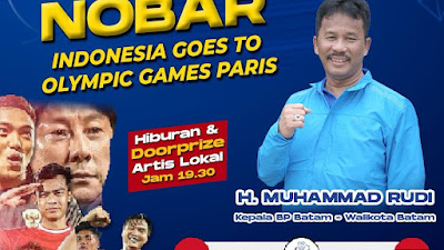 Meriahkan NOBAR Timnas U-23 vs Irak, BP Batam dan Pemko Siapkan Doorprize 