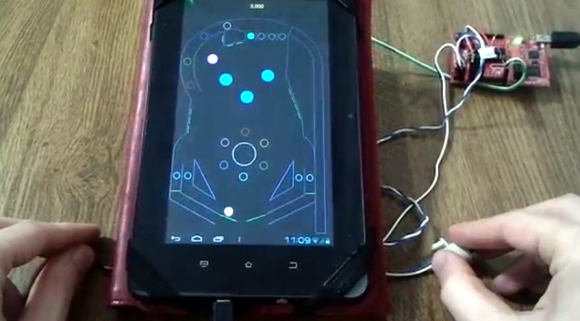 External Pinball Controls For an Android Tablet