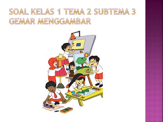 Soal Tematik Kelas 1 Tema 2 Subtema 2 Kegemaranku