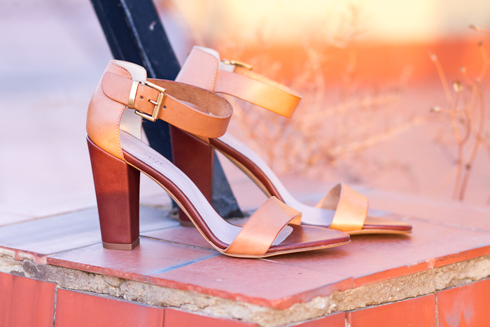 TAUPAGE NUDE STRAPPY SANDALS