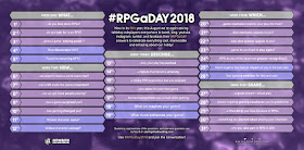 RPGaDay purple graphic
