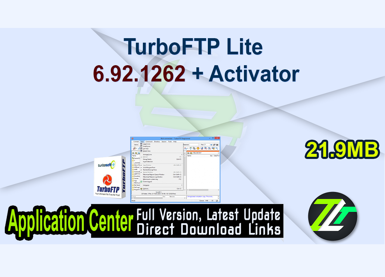 TurboFTP Lite 6.92.1262 + Activator