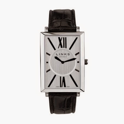   Portobello Rectangular Silver Watch