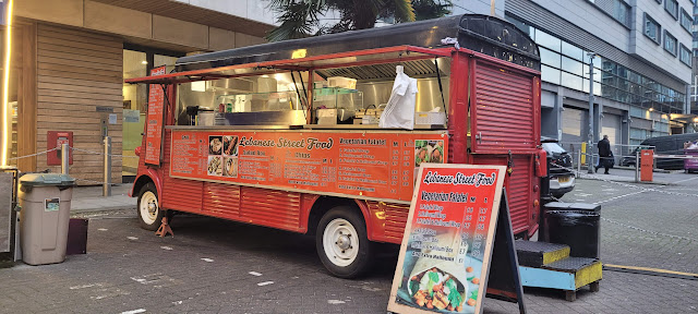 Lebanese street food van