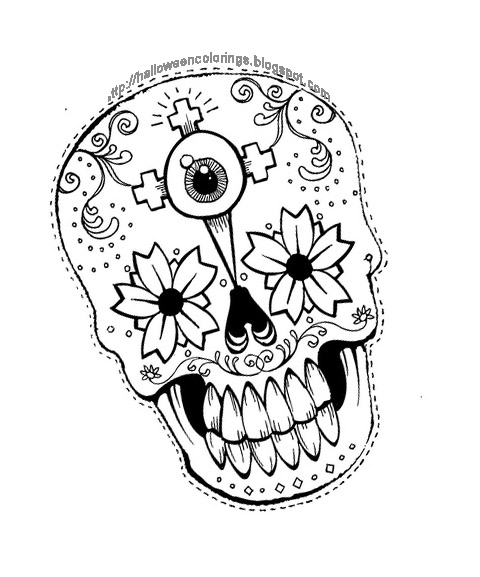 Printable Coloring Pages For Girls For Halloween 6