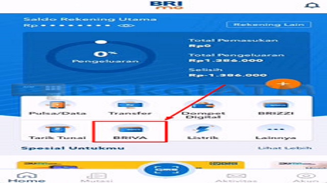 Cara Bayar UKT UNJA Lewat BRImo