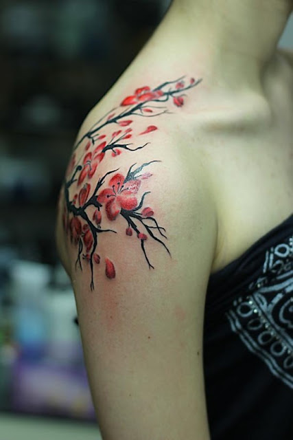 tatuagens femininas de flores