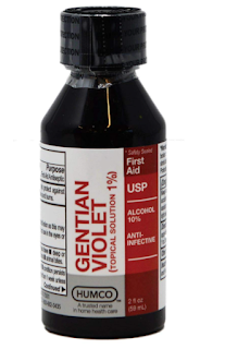 Gentian Violet  ميثيل روزانيلين