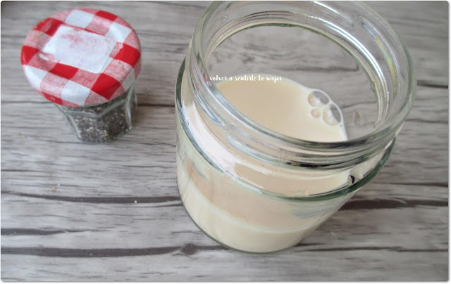 Pudding de semillas de chia, vainilla y fresas: paso a paso