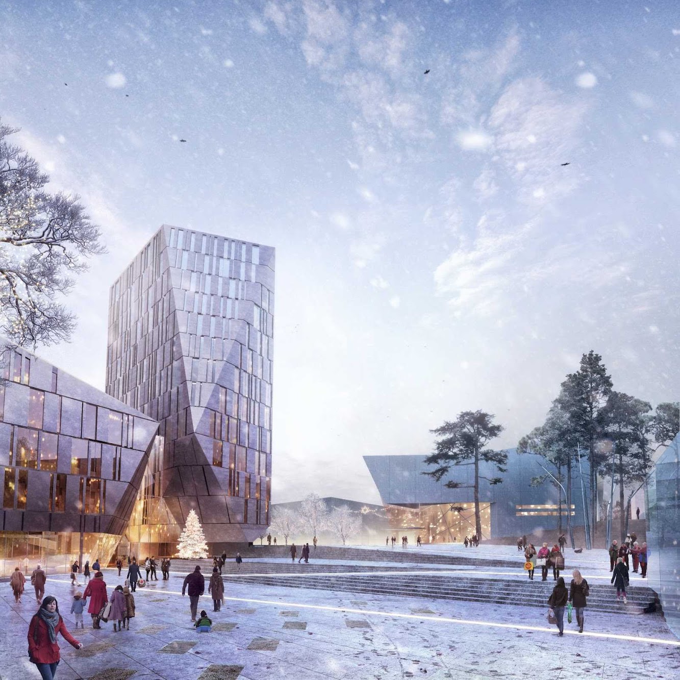 Straume, Norvegia: Straume Design Competition by Haptic Architects