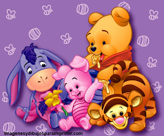 Winnie the pooh bebe para imprimir