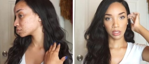 16 Tutorials Makeup Untuk Kulit Berjerawat