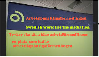 Jag vill berätta en sak kanske mina läsare fråga mig varför publicerade en bild på en person som jobbar via arbetslögnaktigaförmedlingen?