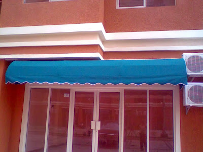 awning kain rumah