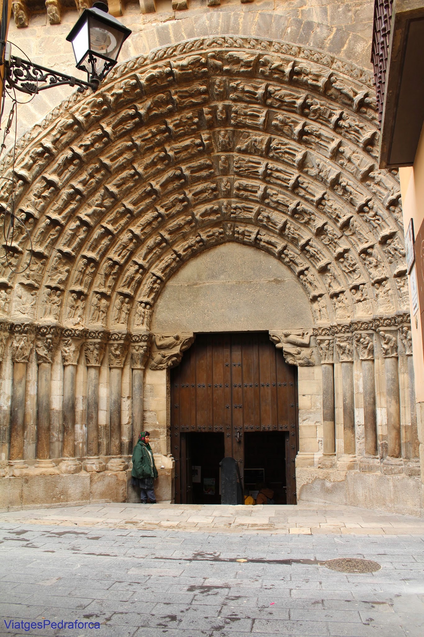 Catedral de Tudela Portada del Juicio Final Antiguo Testamento