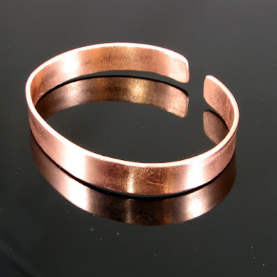 mens/unisex solid copper bracelet by Gahooletree