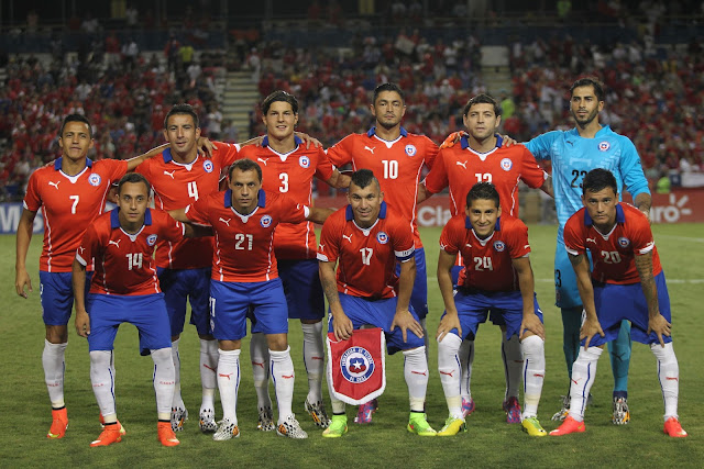 Formación de Chile ante Haití, amistoso disputado el 9 de septiembre de 2014