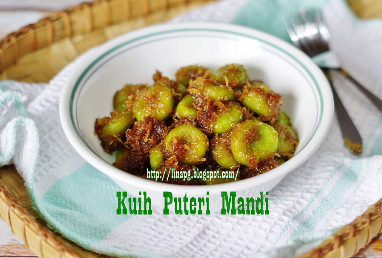 Kuih Puteri Mandi Dan Tips Kuih Bersalut Dengan Inti 