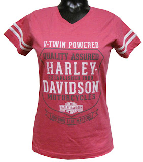 http://www.adventureharley.com/harley-davidson-womens-v-neck-tee-nothing-else-matters-pink