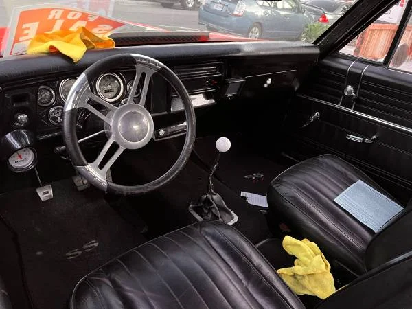 1968 Chevy Chevelle 454 interior