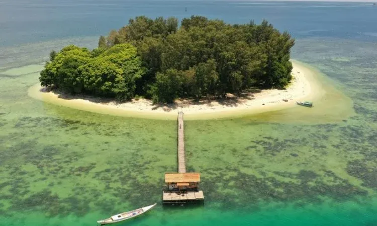 Kecantikan Pulau Panambungan Pangkep, Sulsel